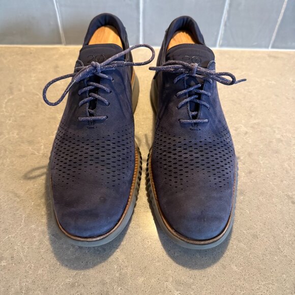 Cole Haan 2.0 Grand Navy Oxford Shoes – Men’s 10.5 – Lightweight Comfort